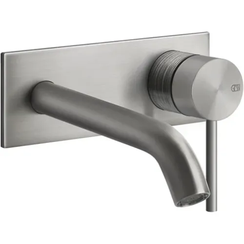 Смеситель для раковины Gessi Gessi316 54388#239 встраиваемый, без донного клапана, нержавеющая сталь