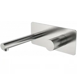 Смеситель для раковины Boheme Stick Touch 125-NB.2 встраиваемый, никель матовый