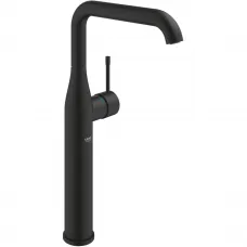 Смеситель для раковины Grohe Essence 24170KF1 без донного клапана, черный матовый