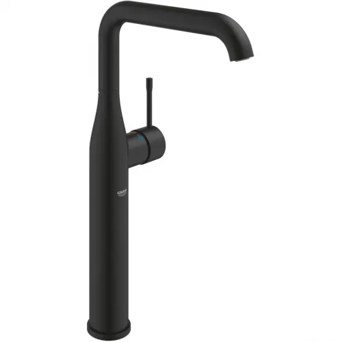 Смеситель для раковины Grohe Essence 24170KF1 без донного клапана, черный матовый