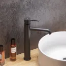 Смеситель для раковины Damixa Scandinavian Pure 360250300 без донного клапана, черный матовый