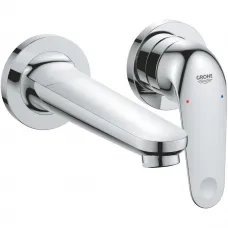 Смеситель для раковины Grohe Euroeco 24274001 встраиваемый, без донного клапана, хром