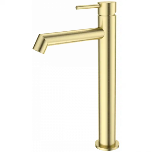 Смеситель для раковины Wonzon & Woghand WW-H1064-BG золотой матовый