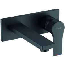 Смеситель для раковины Kludi Zenta SL 482473965 встраиваемый, без донного клапана, черный матовый