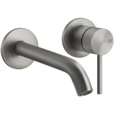 Смеситель для раковины Gessi Gessi316 54186#239 встраиваемый, без донного клапана, нержавеющая сталь