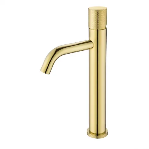 Смеситель для раковины Boheme Stick Touch 122-GG.2 золотой