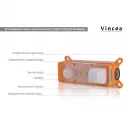 Смеситель для раковины Vincea Esse VBFW-1E1CH встраиваемый, без донного клапана, хром