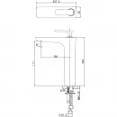 Смеситель для раковины Wonzon & Woghand Shark WW-481102-CR хром