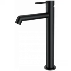Смеситель для раковины Wonzon & Woghand WW-H1064-MB черный матовый