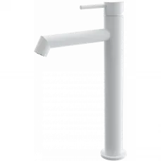 Смеситель для раковины Wonzon & Woghand WW-H1064-MW белый матовый