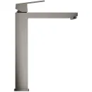 Смеситель для раковины Grohe Eurocube 23406AL0 без донного клапана, темный графит матовый