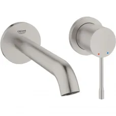 Смеситель для раковины Grohe Essence New 19408DC1 встраиваемый, без донного клапана, суперсталь