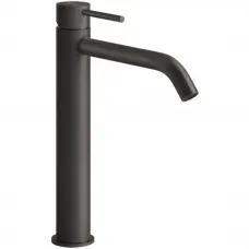 Смеситель для раковины Gessi Gessi316 54006#707 без донного клапана, черный хром матовый