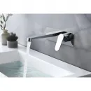 Смеситель для раковины Aquatek Оберон AQ1213CR встраиваемый, без донного клапана, хром