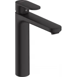 Смеситель для раковины Hansgrohe Vernis Blend 71582670 без донного клапана, черный матовый