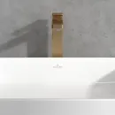 Смеситель для раковины Villeroy & Boch Architectura Square TVW12500200076 с донным клапаном, золотой матовый