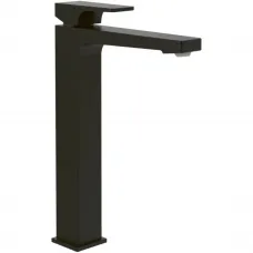 Смеситель для раковины Villeroy & Boch Architectura Square TVW125002000K5 с донным клапаном, черный матовый