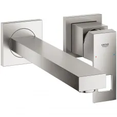 Смеситель для раковины Grohe Eurocube 23447DC0 встраиваемый, без донного клапана, суперсталь