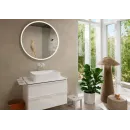 Смеситель для раковины Hansgrohe Tecturis S 73351700 встраиваемый, с выпуском, белый матовый