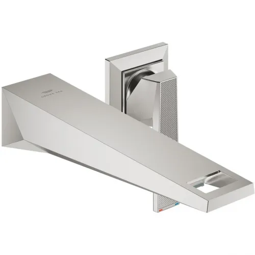 Смеситель для раковины Grohe Allure Brilliant 29517DC0 встраиваемый, без донного клапана, суперсталь