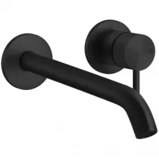 Смеситель для раковины Gessi Gessi316 54289#299 встраиваемый, без донного клапана, черный матовый