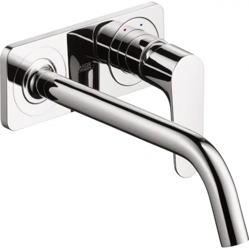 Смеситель для раковины Axor Citterio M 34115000 встраиваемый, с выпуском, хром
