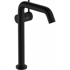 Смеситель для раковины Hansgrohe Tecturis S 73370670 CoolStart, с донным клапаном, черный матовый