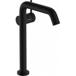 Смеситель для раковины Hansgrohe Tecturis S 73370670 CoolStart, с донным клапаном, черный матовый