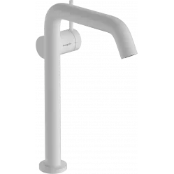 Смеситель для раковины Hansgrohe Tecturis S 73370700 CoolStart, с донным клапаном, белый матовый