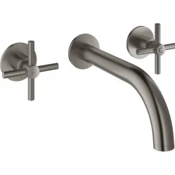 Смеситель для раковины Grohe Atrio New 20164AL3 встраиваемый, без донного клапана, темный графит матовый