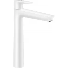 Смеситель для раковины Hansgrohe Talis E 71716700 с донным клапаном, белый матовый