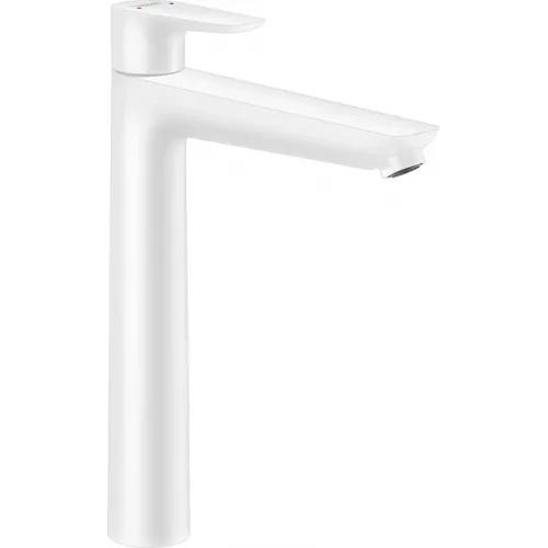 Смеситель для раковины Hansgrohe Talis E 71716700 с донным клапаном, белый матовый