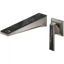 Смеситель для раковины Grohe Allure Brilliant 29521AL0 встраиваемый, без донного клапана, темный графит матовый