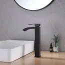 Смеситель для раковины Abber Wasserfall AF8611B черный матовый