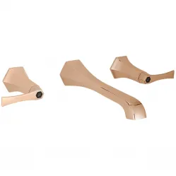 Смеситель для раковины Cisal Cherie CF0135107C встраиваемый, без донного клапана, золотой