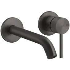 Смеситель для раковины Gessi Gessi316 54186#707 встраиваемый, без донного клапана, черный хром матовый