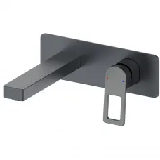 Смеситель для раковины Wonzon & Woghand Frame WW-88869010-BGM встраиваемый, темный графит матовый