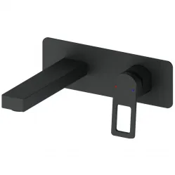 Смеситель для раковины Wonzon & Woghand Frame WW-88869010-MB встраиваемый, черный матовый