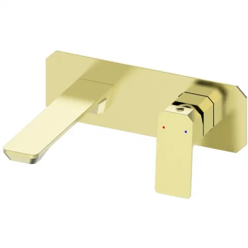 Смеситель для раковины Wonzon & Woghand Diamond WW-88869011-BG встраиваемый, золотой матовый