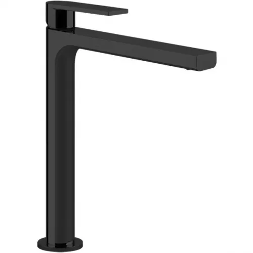 Смеситель для раковины Gessi Via Manzoni 38610#299 CoolStart, без донного клапана, черный матовый