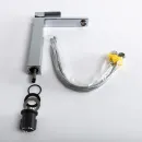 Смеситель для раковины Cezares Slider SLIDER-LC-01-W0 без донного клапана, хром