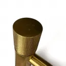 Смеситель для раковины Paini Cox Grip 7GPJ205OLL без донного клапана, золотой матовый