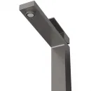 Смеситель для раковины Cezares Slider SLIDER-LC-GM с донным клапаном, оружейная сталь