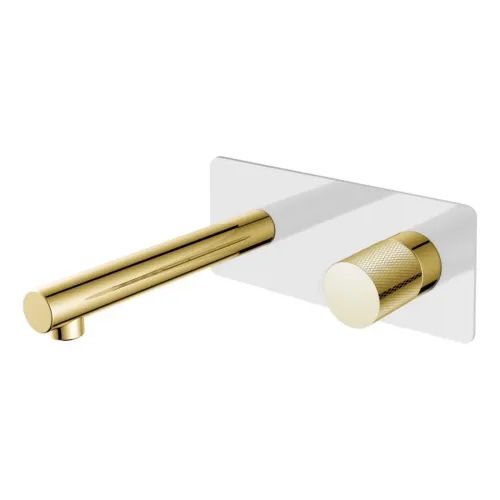 Смеситель для раковины Boheme Stick Touch 125-WG.2 встраиваемый, белый глянец/золотой