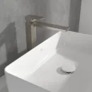 Смеситель для раковины Villeroy & Boch Subway 3.0 TVW11200400064 без донного клапана, никель матовый