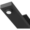 Смеситель для раковины Cezares Slider SLIDER-LC-NOP с донным клапаном, черный матовый