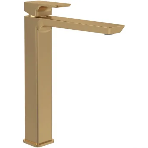 Смеситель для раковины Villeroy & Boch Subway 3.0 TVW11200400076 без донного клапана, золотой матовый