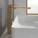 Смеситель для раковины Villeroy & Boch Subway 3.0 TVW11200400076 без донного клапана, золотой матовый