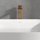 Смеситель для раковины Villeroy & Boch Subway 3.0 TVW11200400076 без донного клапана, золотой матовый