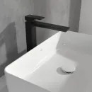 Смеситель для раковины Villeroy & Boch Subway 3.0 TVW112004000K5 без донного клапана, черный матовый